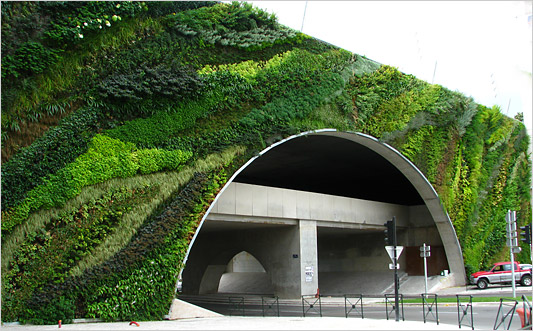 pont végétalisé